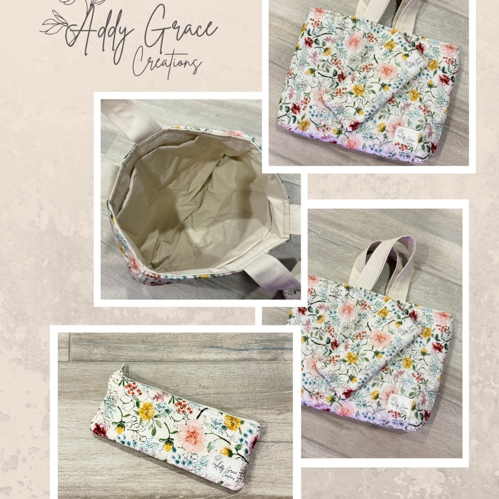 Custom Bible Tote and pencil case